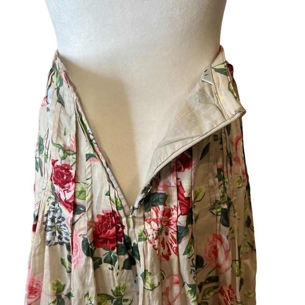 CABI Floral A-Line Skirt - Picture 4 of 5